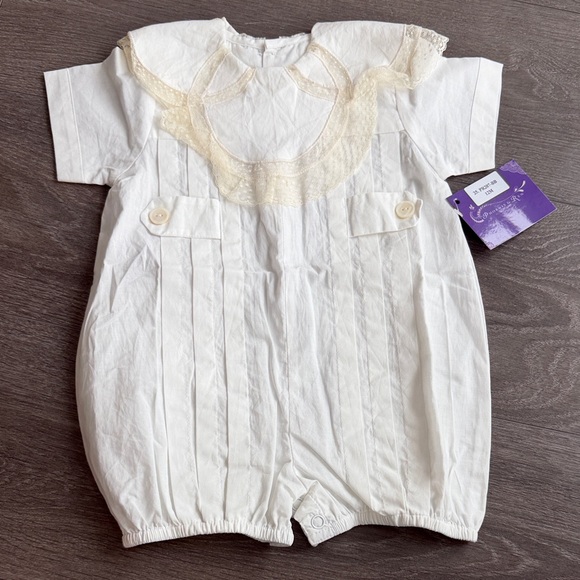 Elegant Cream Kids One Piece